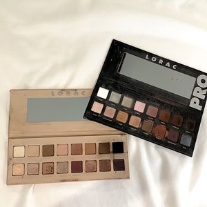 Lorac Pro 1 & 3 Eyeshadow palette bundle!